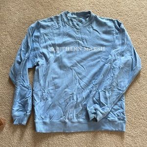 Southern Marsh Light Blue Crew Neck